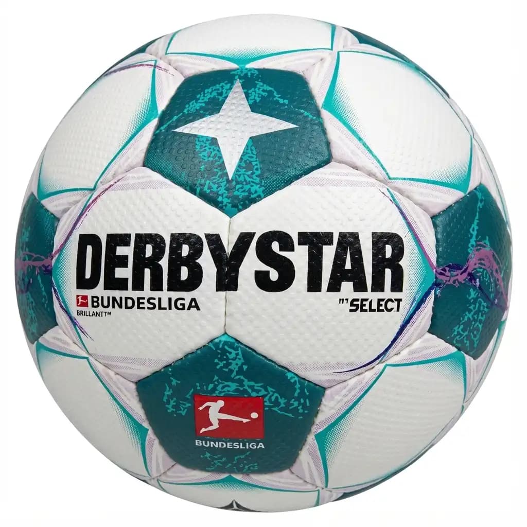توپ فوتبال دربی استار (Derbystar) مدل بوندسلیگا دوختی پاکستانی با رویه گلفی