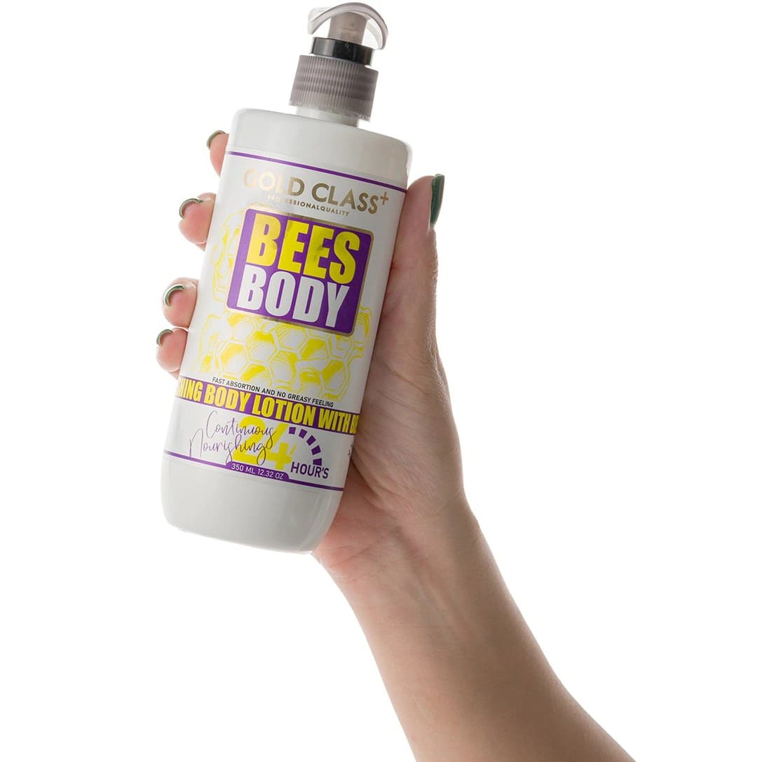 لوسیون بدن گلد کلاس مدل Bees مناسب انواع پوست حجم 350 میلی لیتر — تصویر ۴