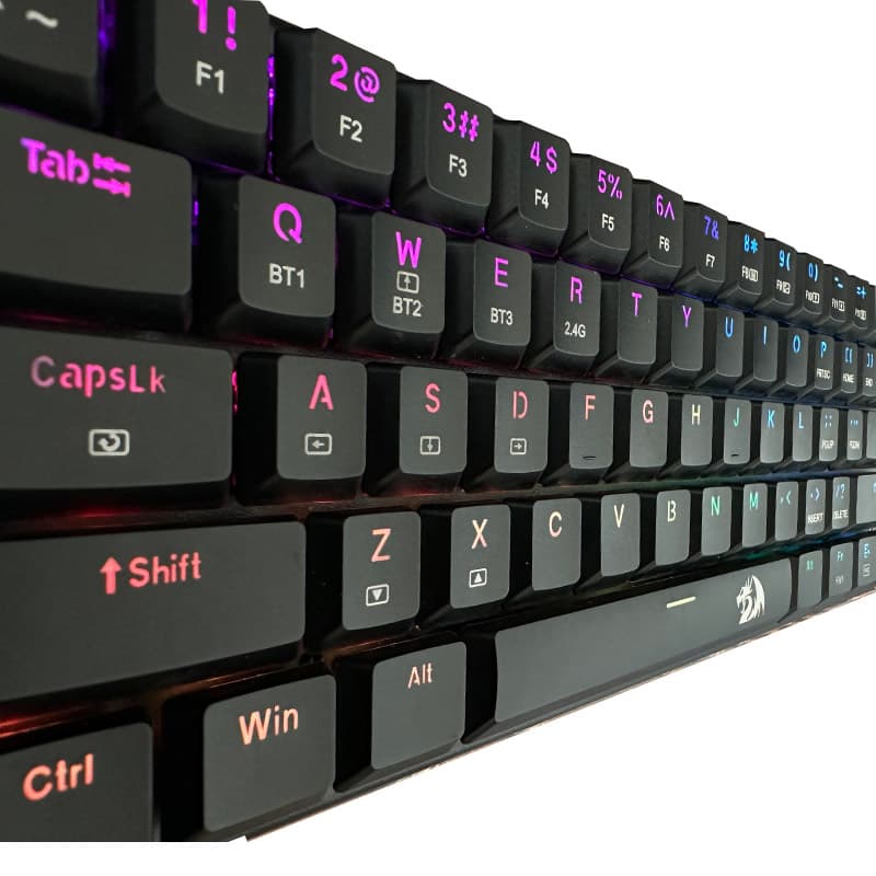 کیبورد Redragon K614 RGB PRO استوک در حد نو — تصویر ۳