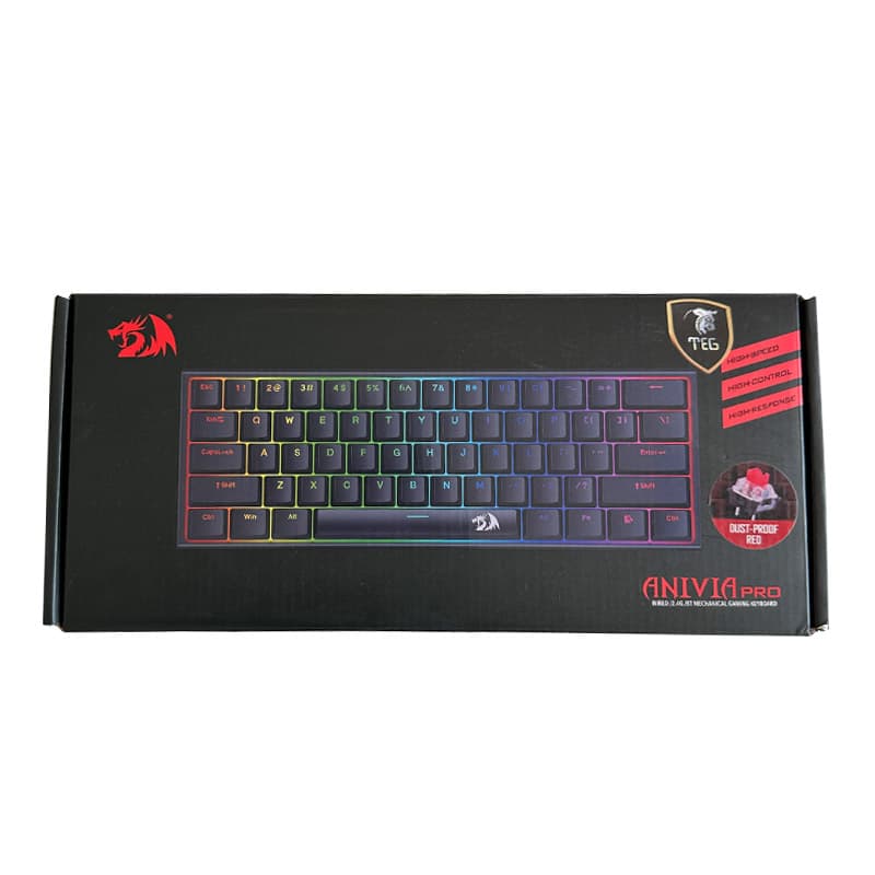 کیبورد Redragon K614 RGB PRO استوک در حد نو — تصویر ۵
