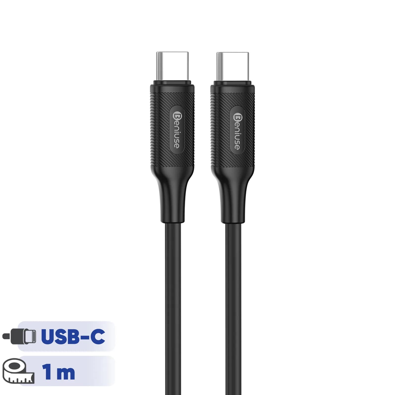 کابل USB-C بنیوس مدل BE-CA07 طول 1متر — تصویر ۳