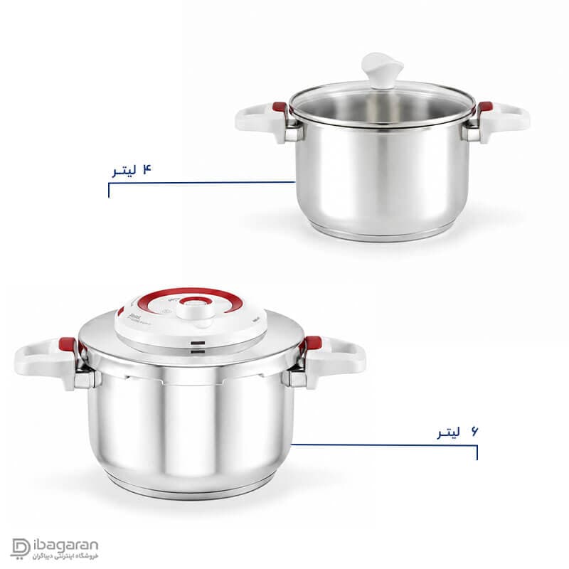 زودپز دوقلو ریور مدل 3848 — تصویر ۲