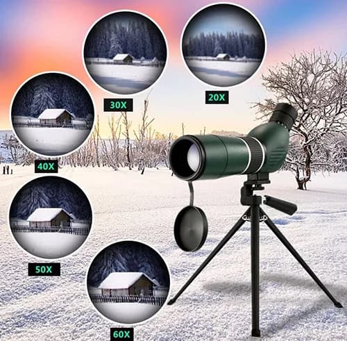 دوربین تک‌چشمی زومدار با سه‌پایه مدل 20-60×60 — تصویر ۵