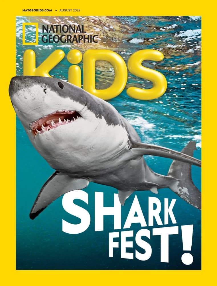 کتاب National Geographic Kids USA 08.2025 (نشنال جئوگرافیک کودکان آمریکا اوت 2025) نسخه انگلیسی PDF | نامشخص