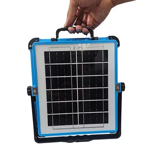 پروژکتور شارژی خورشیدی 200 وات OKGO مدل FA-703 — تصویر ۲