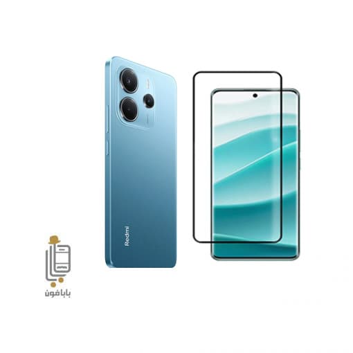 گلس فول چسب Xiaomi Redmi Note 14 4g — تصویر ۲