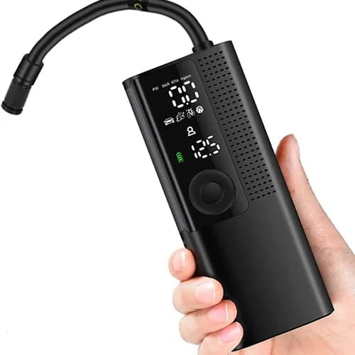 پمپ باد شارژی هوشمند قابل حمل لنوو HV09 مدل Lenovo L-CAP009 — تصویر ۲