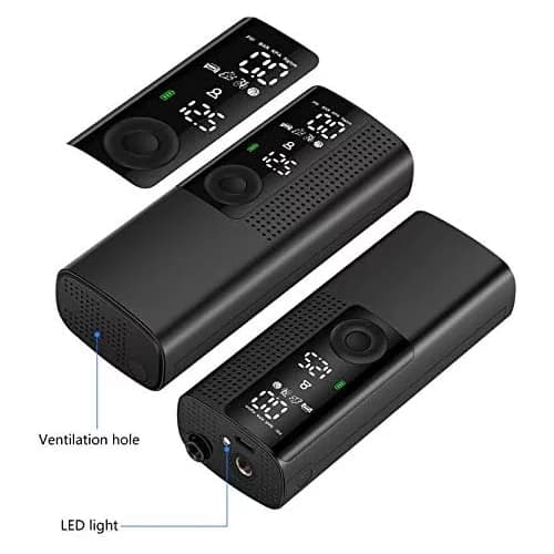 پمپ باد شارژی هوشمند قابل حمل لنوو HV09 مدل Lenovo L-CAP009 — تصویر ۸
