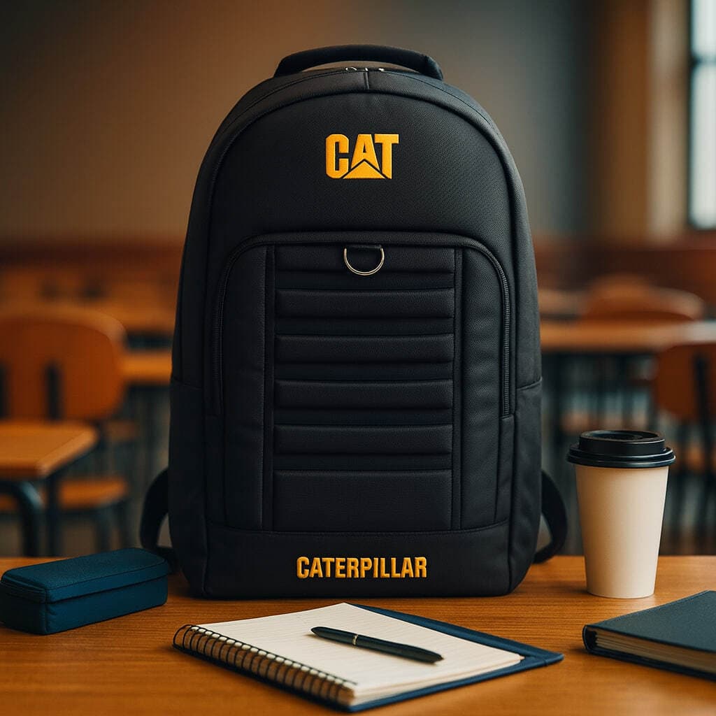 کوله پشتی Cat مشکی مدل payam — تصویر ۵