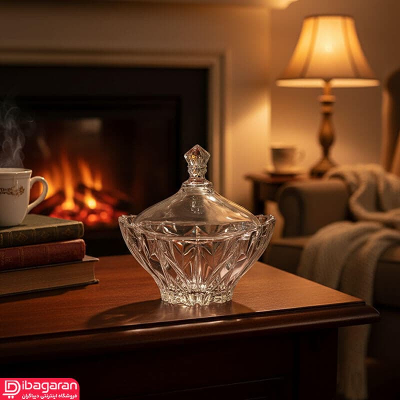 شکلات خوری کریستالی کایا مدل دار
