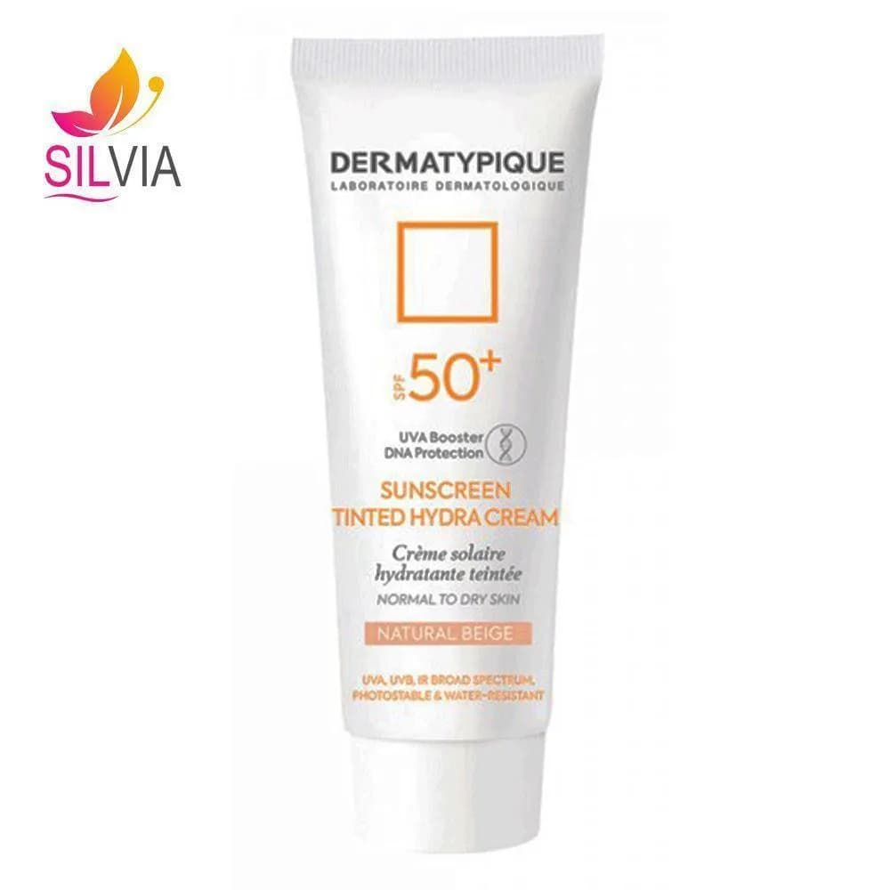 ضد آفتاب رنگی هیدرا پوست خشک +SPF50 درماتیپیک رنگ بژ طبیعی — تصویر ۵