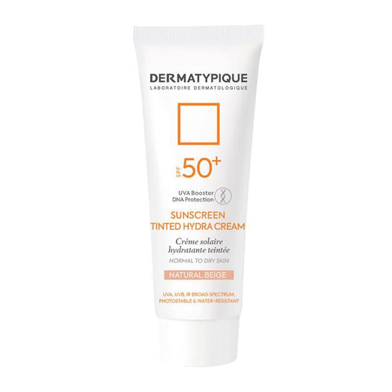 ضد آفتاب رنگی هیدرا پوست خشک +SPF50 درماتیپیک رنگ بژ طبیعی
