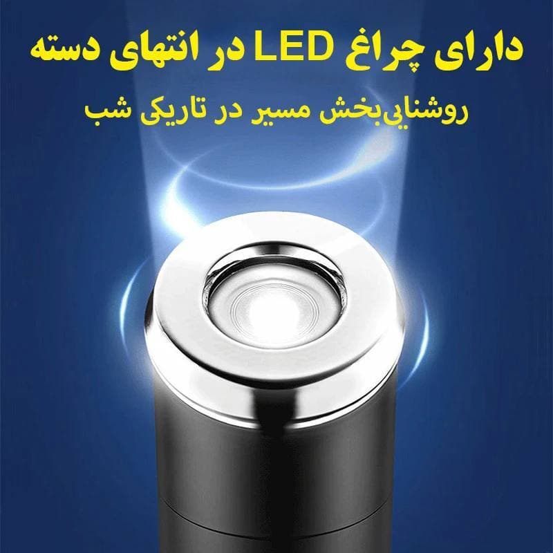 چتر اتوماتیک وارداتی مدل چراغ دار — تصویر ۳