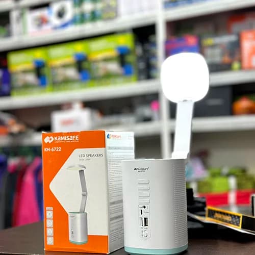 چراغ LED رومیزی اسپیکردار کامی سیف مدل KM-6722 — تصویر ۳