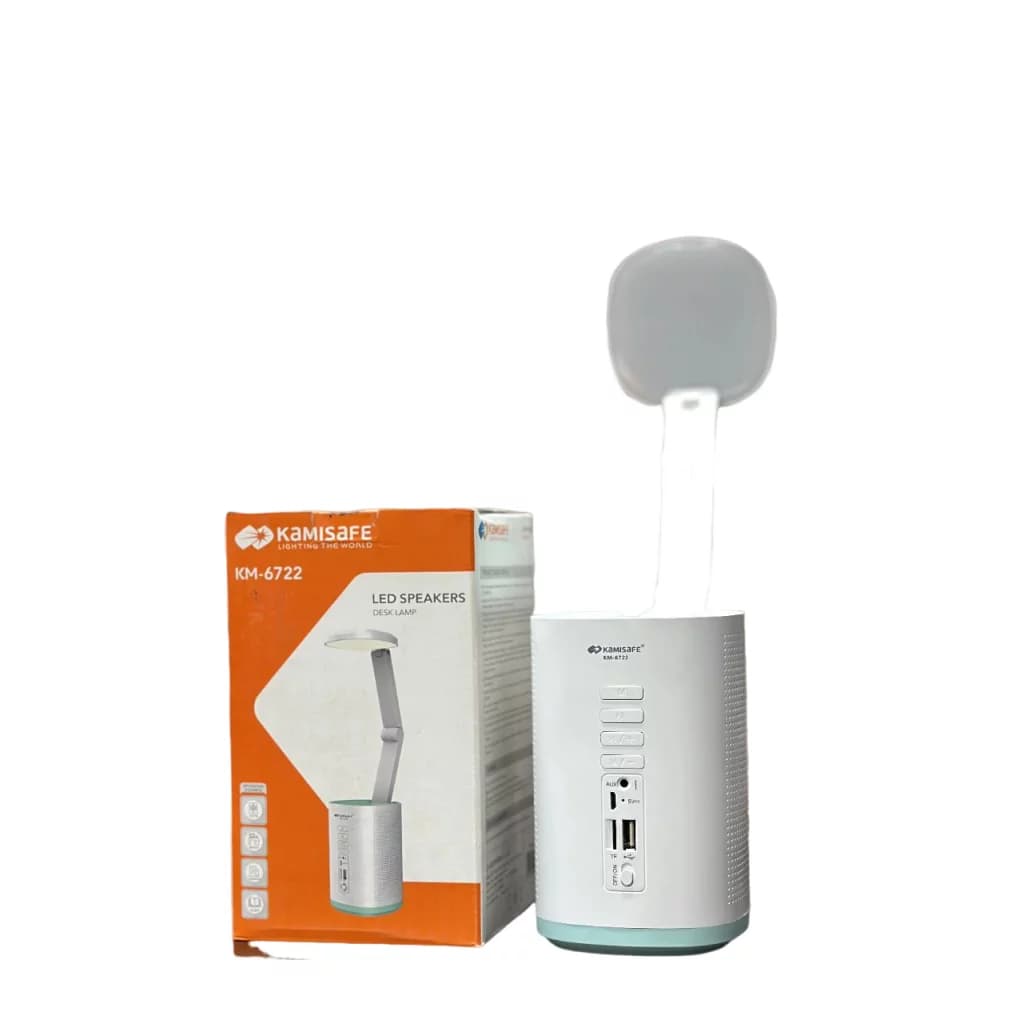 چراغ LED رومیزی اسپیکردار کامی سیف مدل KM-6722 — تصویر ۲