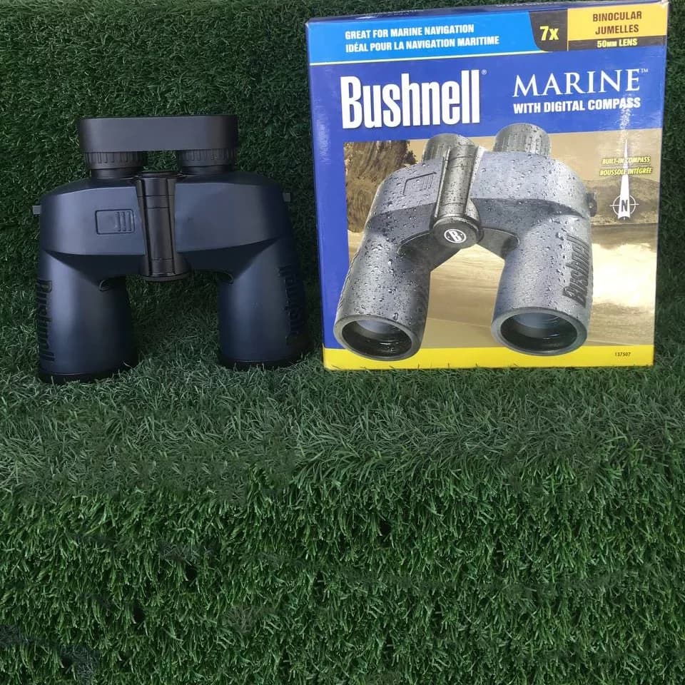 دوربین شکاری و دریانوردی بوشنل مدل 7×50 با قطب‌نمای دیجیتال(اصل آلمان) — تصویر ۵