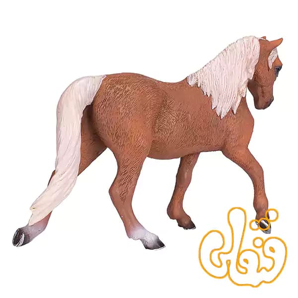 فیگور اسب مورگان استالیون پالومینو موجو Morgan Stallion Palomino 387395 — تصویر ۳