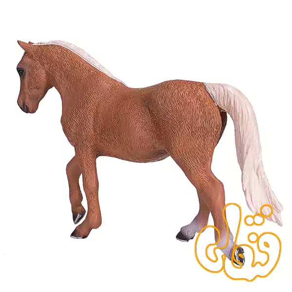 فیگور اسب مورگان استالیون پالومینو موجو Morgan Stallion Palomino 387395 — تصویر ۴