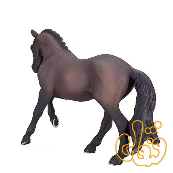 فیگور اسب هانوفر قهوه ای موجو Hanoverian Brown 387390 — تصویر ۵