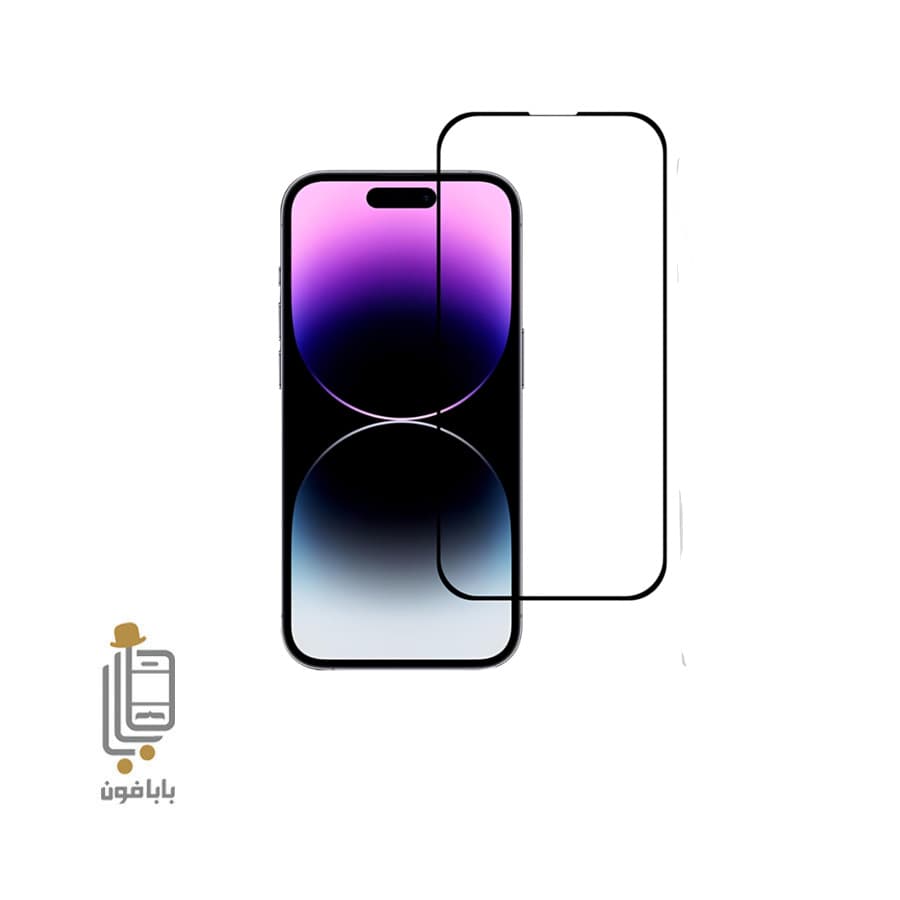 محافظ صفحه نمایش فول چسب iPhone 15 Pro