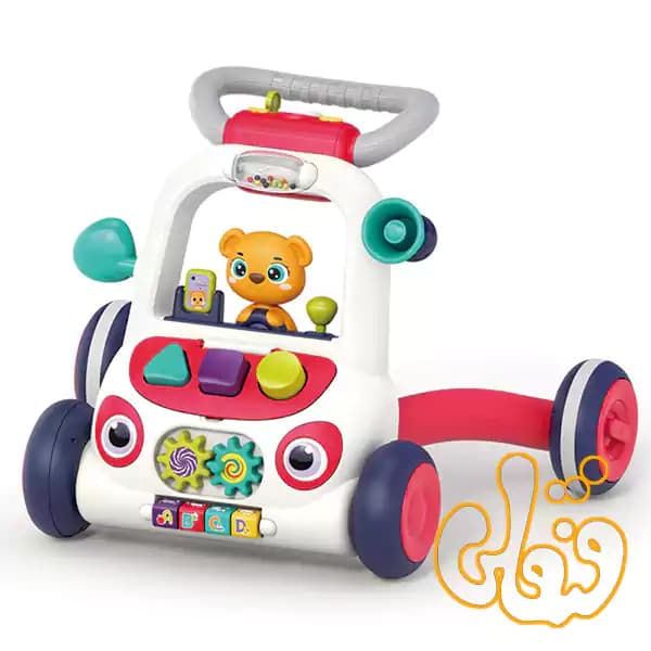 واکر کودک طرح ماشین خرسی هولی تویز Baby Walker E8997