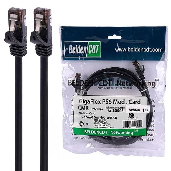 کابل شبکه Cat6 بلدن طول 1 متر