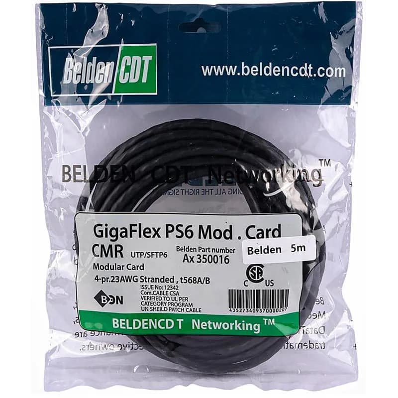 کابل شبکه Cat6 بلدن طول 1 متر — تصویر ۵