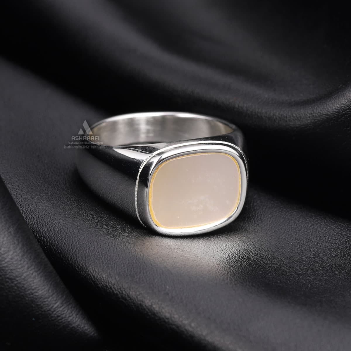 انگشتر مردانه صدفی Men Ring SW01 — تصویر ۲