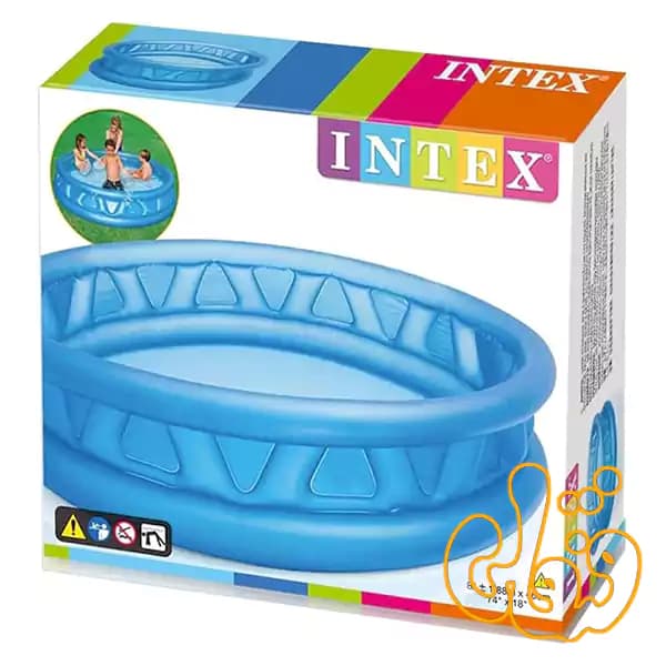 استخر بادی دایره 188 سانتیمتر اینتکس 58431 — تصویر ۲
