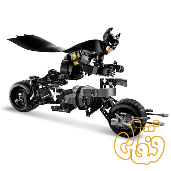 ساختنی لگو فیگور بزرگ بتمن و موتور بت-پاد Batman Construction Figure & the Bat-Pod Bike 76273 — تصویر ۴