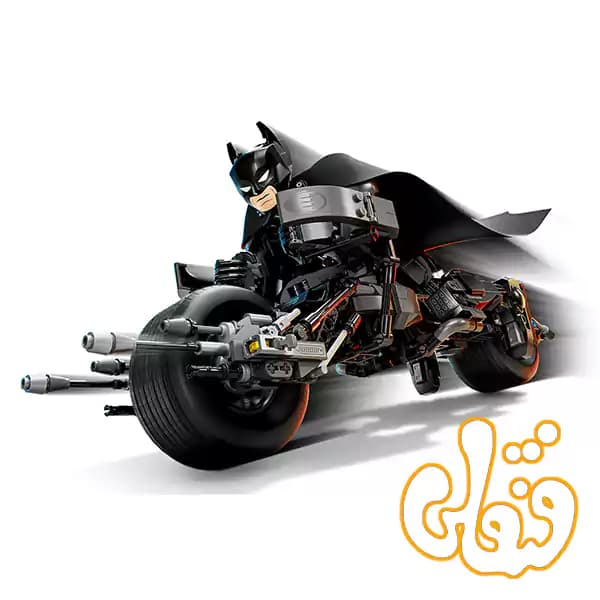 ساختنی لگو فیگور بزرگ بتمن و موتور بت-پاد Batman Construction Figure & the Bat-Pod Bike 76273 — تصویر ۳