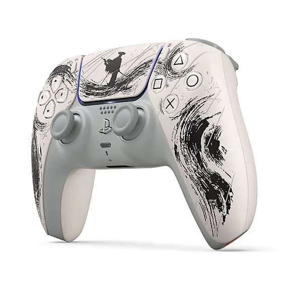 دسته بازی PS5 شبح یوتی | DualSense wireless Ghost of Yotei Black Limited Edition — تصویر ۲