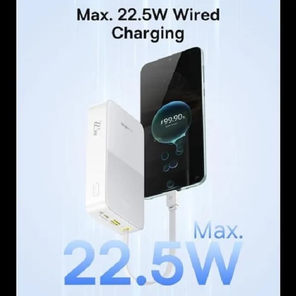 پاوربانک 22 وات بیسوس مدل EnerFill FC51 Bipow 2 Pro ظرفیت 30000 میلی‌آمپرساعت گارانتی شرکتی — تصویر ۳