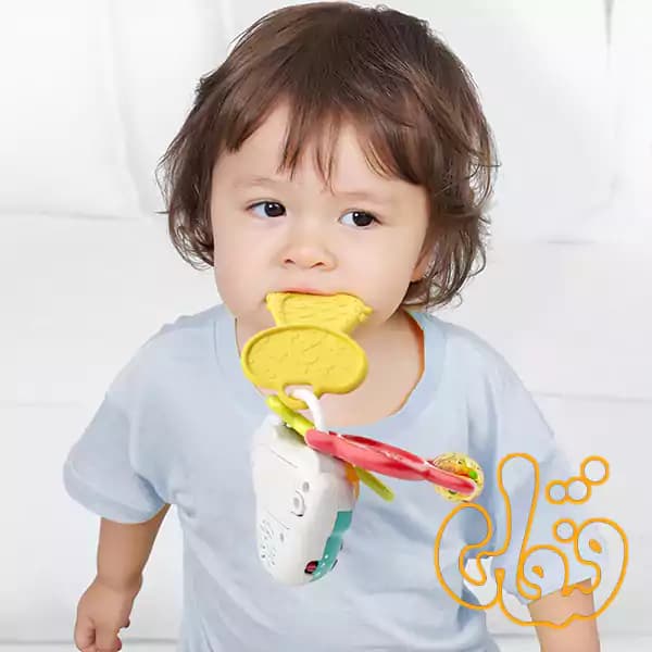 جاکلیدی ماشین موزیکال و دندانگیر هولی تویز 8996 — تصویر ۲