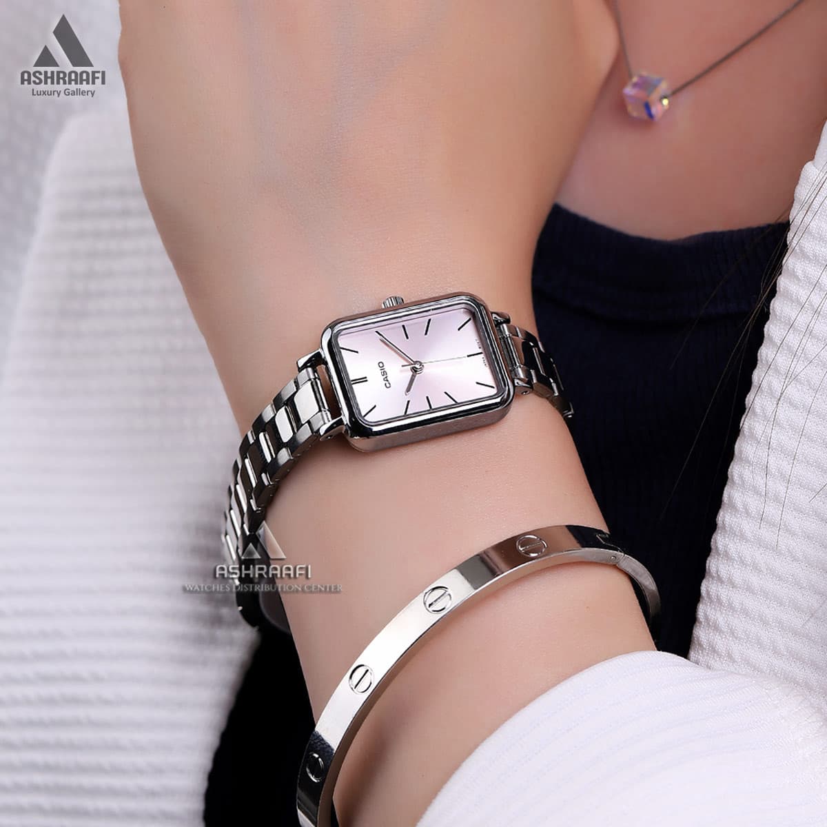 ساعت کاسیو بند استیل Casio LTP-V009D-4E — تصویر ۶