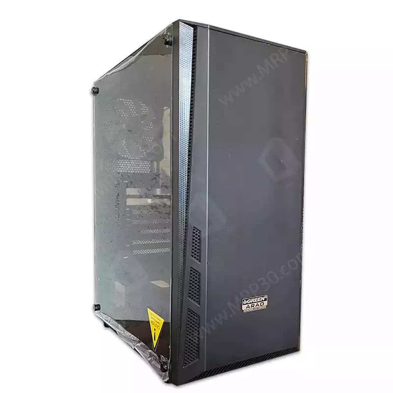 قاب کیس کامپیوتر گرین Green Arad استوک در حد نو