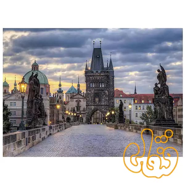 پازل 1000 قطعه رونزبرگر پیاده روی بر روی پل چارلز The Walk Across Charles Bridge 19738 — تصویر ۲