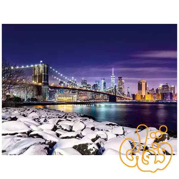 پازل 1500 قطعه رونزبرگر نیویورک در زمستان New York in Winter 17108 — تصویر ۲