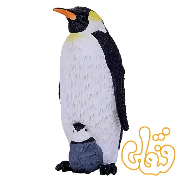 فیگور پنگوئن امپراطور و جوجه موجو Emperor Penguin with Chick 381082