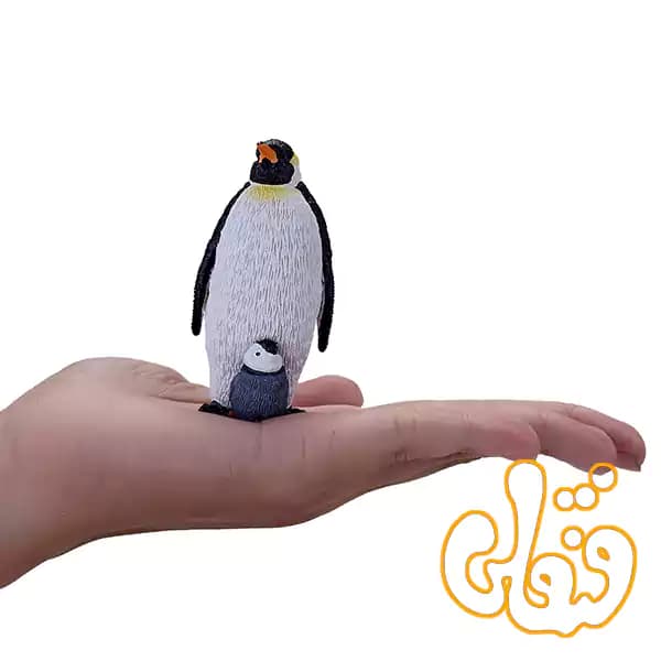 فیگور پنگوئن امپراطور و جوجه موجو Emperor Penguin with Chick 381082 — تصویر ۶