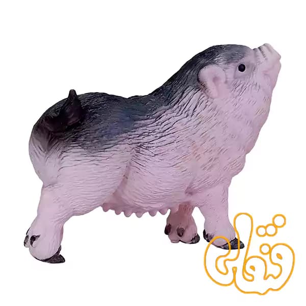 فیگور بچه خوک شکم گنده موجو Pot-bellied Piglet 381080 — تصویر ۳