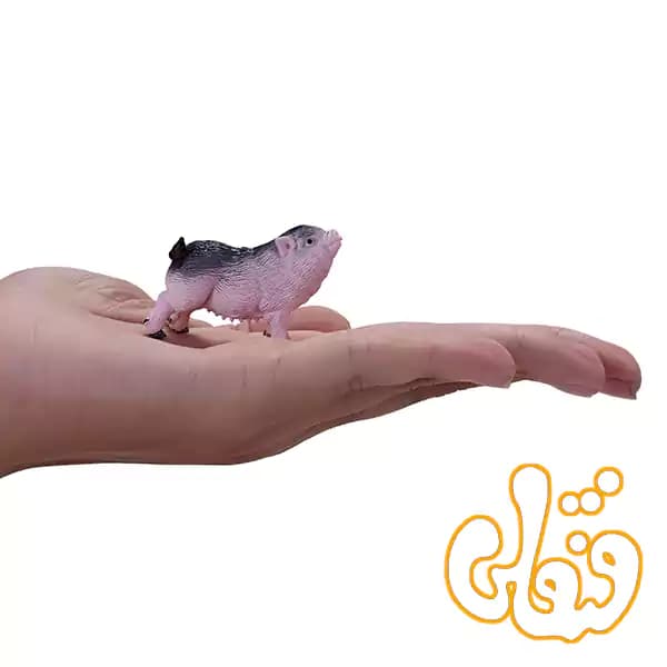 فیگور بچه خوک شکم گنده موجو Pot-bellied Piglet 381080 — تصویر ۶
