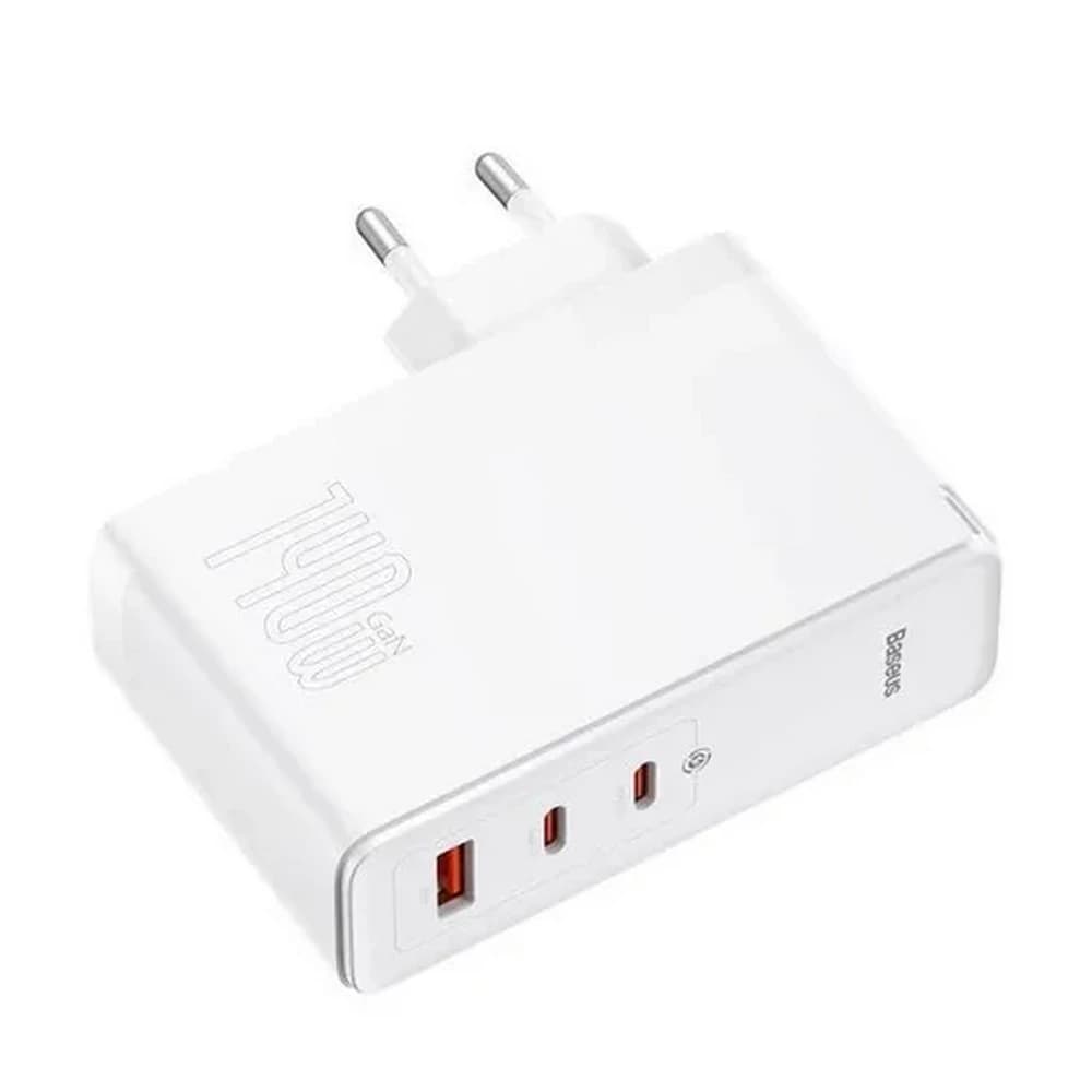 شارژر دیواری 140وات باسئوس مدل Baseus GaN5 Pro Fast Charger 2C+U 140W EU CCGP10020 با گارانتی 24 ماهه شرکتی — تصویر ۲