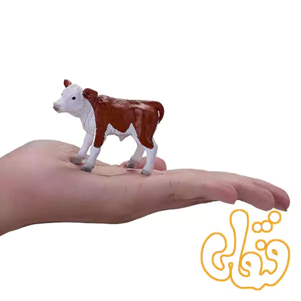 فیگور گوساله هرفورد موجو Hereford Calf 381075 — تصویر ۶