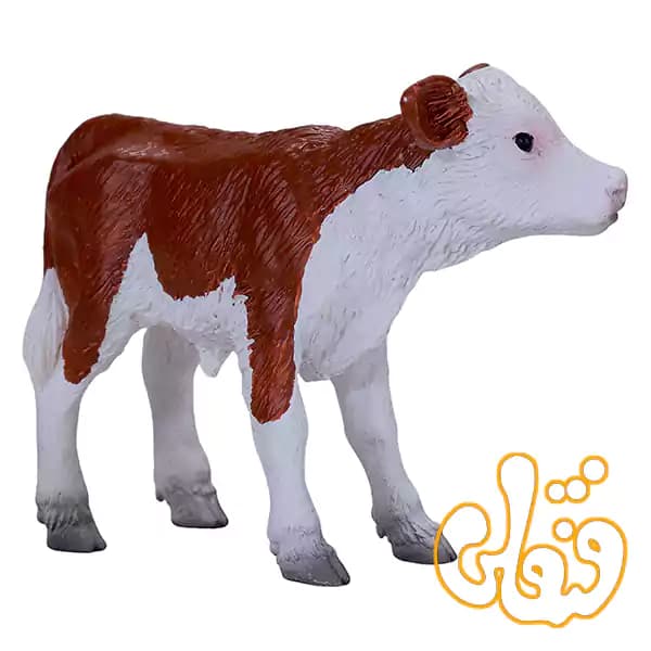 فیگور گوساله هرفورد موجو Hereford Calf 381075 — تصویر ۳