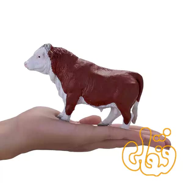 فیگور گاو نر هرفورد موجو Hereford Bull 381073 — تصویر ۴