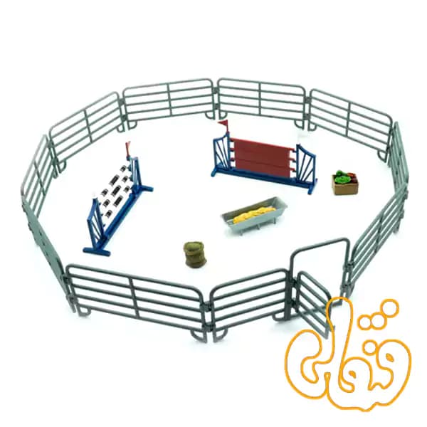 ست مانژ سوارکاری با مانع موجو Equestrian Set 380062 — تصویر ۳