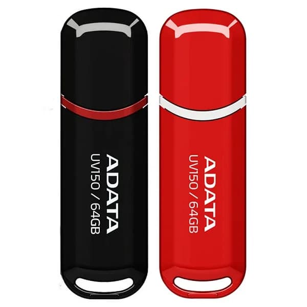 فلش مموری ای دیتا مدل UV150 ظرفیت 64 گیگابایت با رابط USB 3.2 اصلی گارانتی شرکتی — تصویر ۲