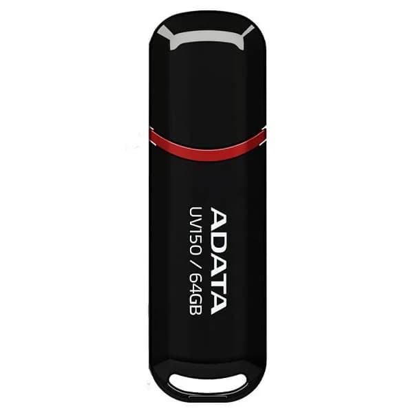 فلش مموری ای دیتا مدل UV150 ظرفیت 64 گیگابایت با رابط USB 3.2 اصلی گارانتی شرکتی