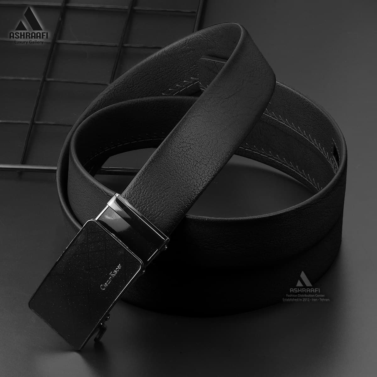 کمربند مردانه چرمی Ciezun Kisoer Leather Ratchet Belt BL149 — تصویر ۳